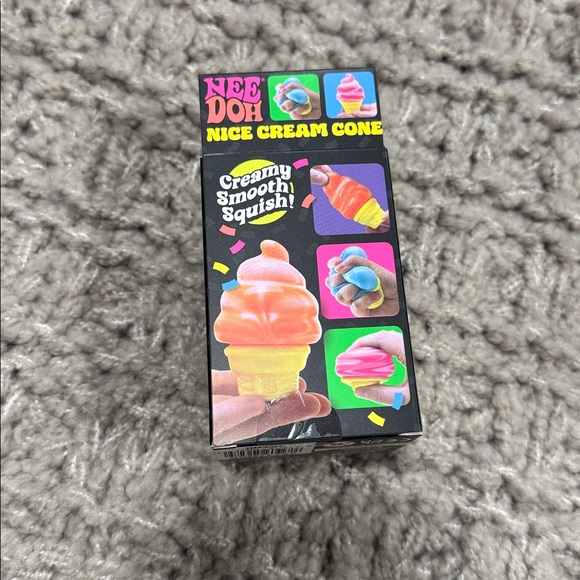 Nee Doh Orange Nice Cream Cone - Picture 4 of 4